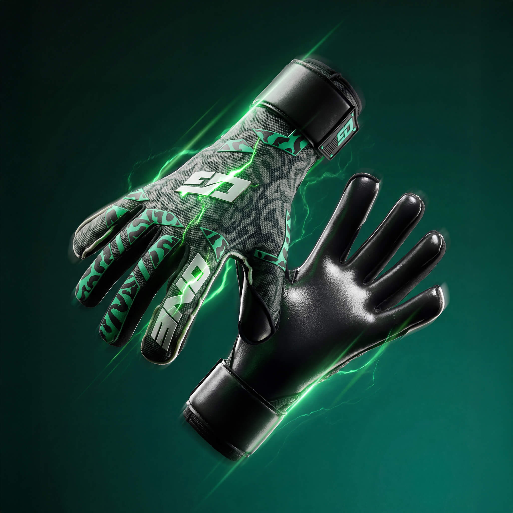 OG1 Mentality Monster GRV | Hybrid Cut Goalkeeper Gloves | One