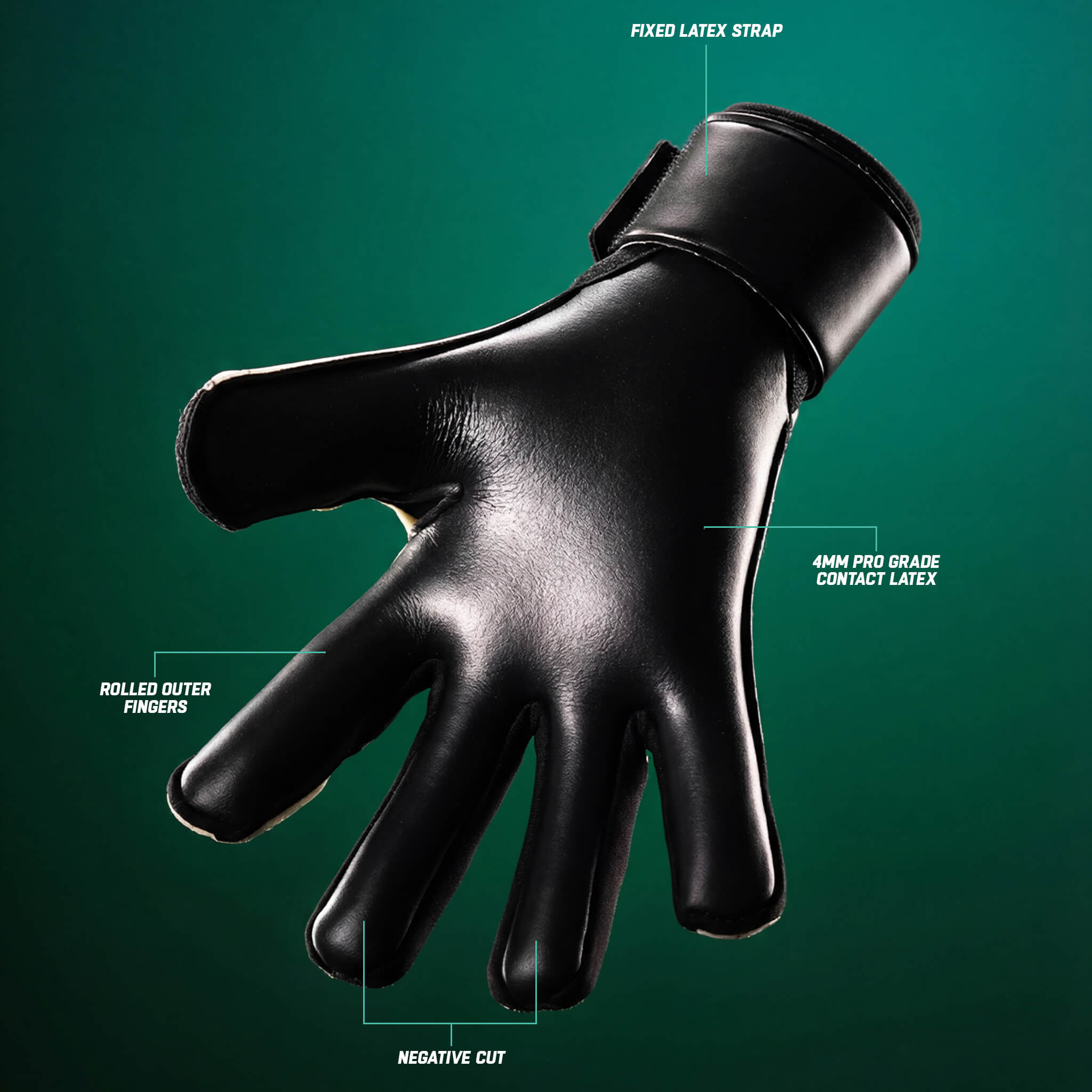 OG1 Mentality Monster GRV | Hybrid Cut Goalkeeper Gloves | One