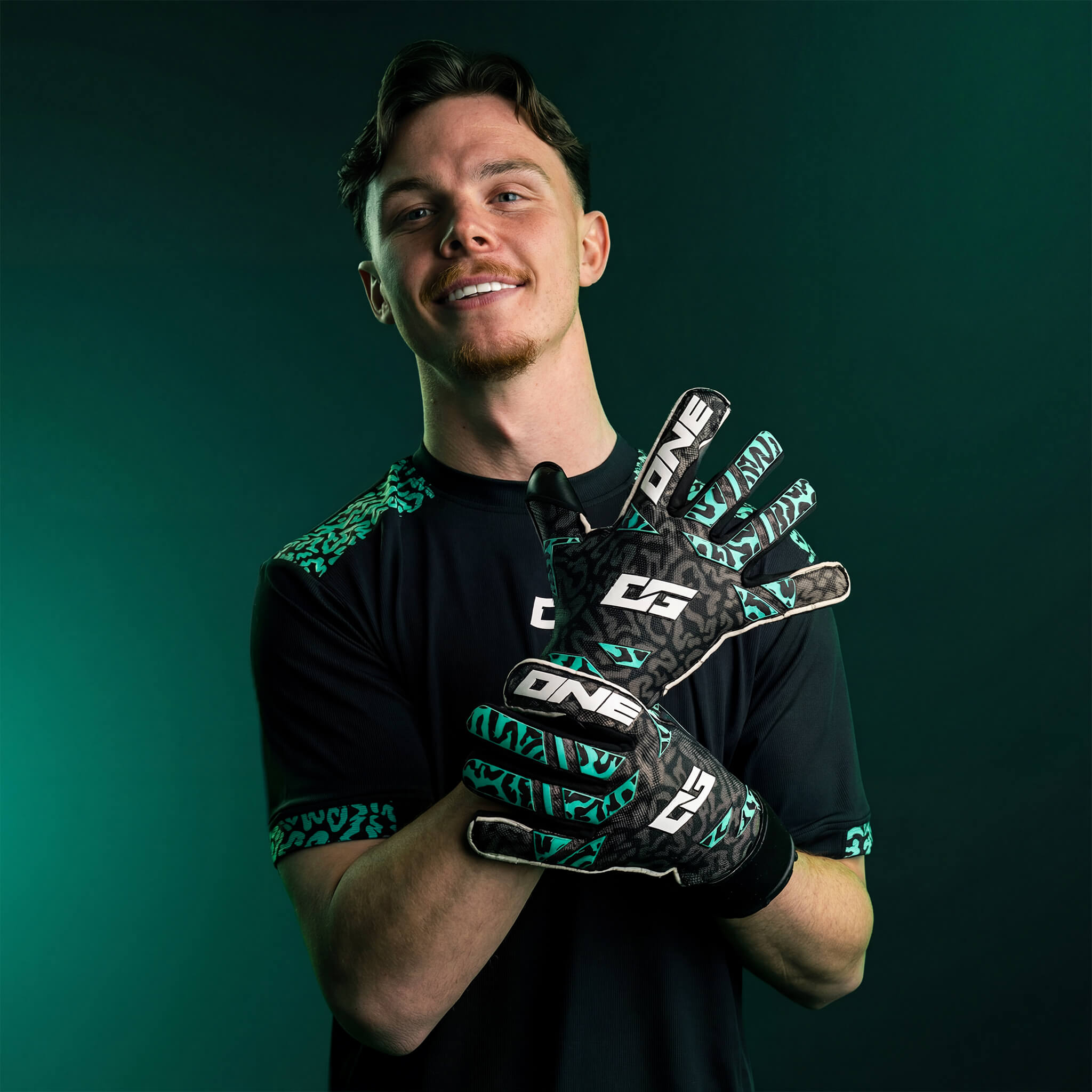 OG1 Mentality Monster GRV | Hybrid Cut Goalkeeper Gloves | One