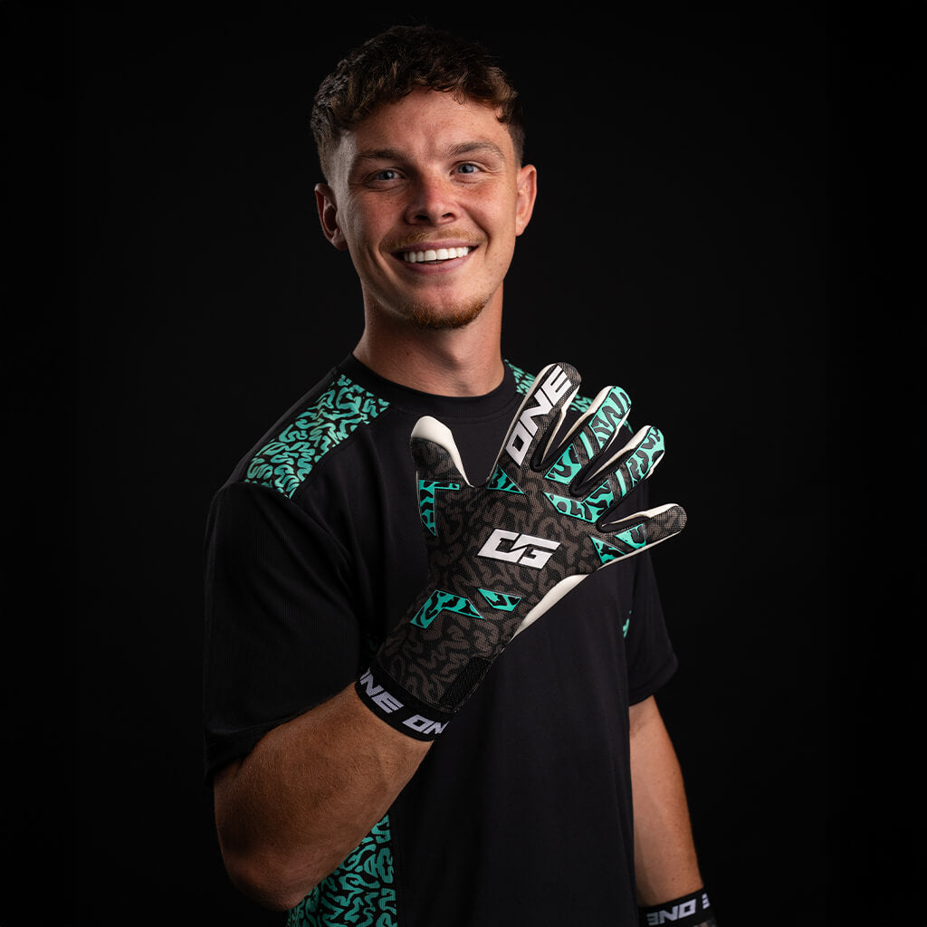 OG1 Mentality Monster HYL SL | Hybrid Cut Goalkeeper Gloves | One
